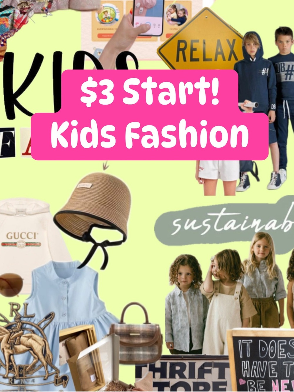 $3 start! Boys, Girls, Dresses, Tops & Bottoms